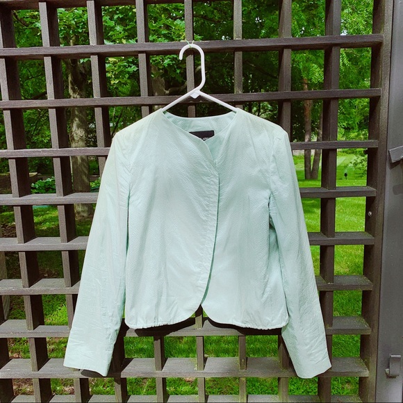 Giorgio Armani Jackets & Blazers - Giorgio Armani Seafoam Green Blazer